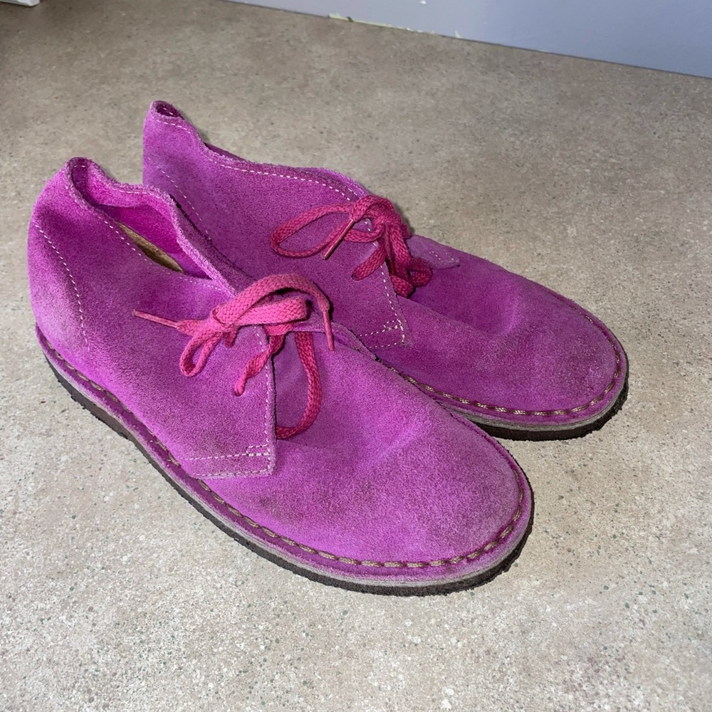 J.Crew Macalister suede booties pink